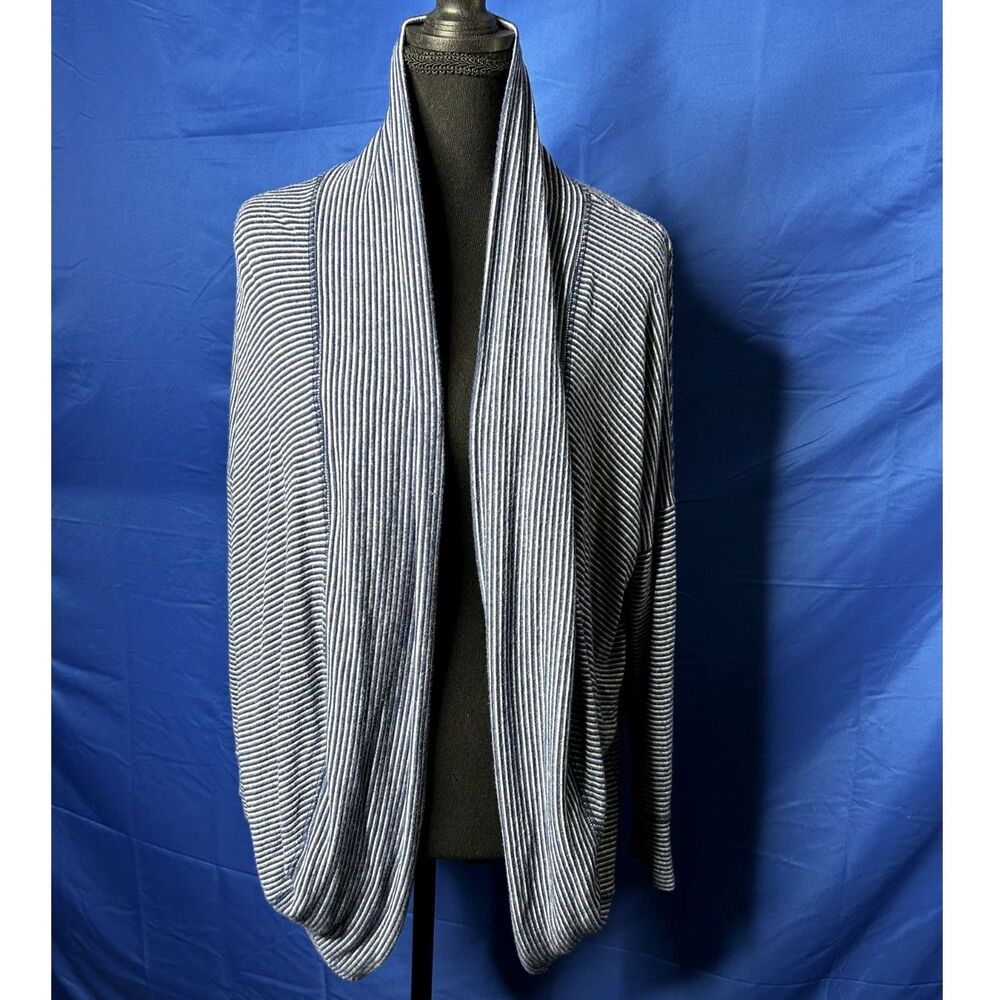 Sundry Womens Open Front Draped Cardigan Poncho Sweater Sz S Layering Relaxed